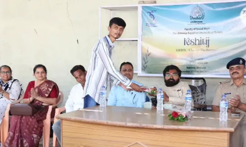 ભરૂચ : નેત્રંગ ખાતે મહારાજા સયાજીરાવ યુનિવર્સિટીની ફેકલ્ટી ઓફ સોશિયલ વર્ક અંતર્ગત રૂરલ કેમ્પનું આયોજન કરાયું