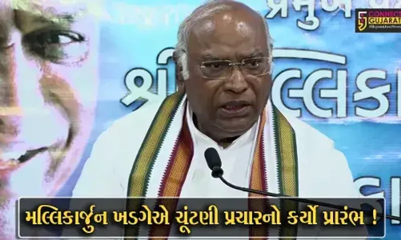અમદાવાદ: કોંગ્રેસ અધ્યક્ષ પદના ઉમેદવાર ખડગેએ ચૂંટણી પ્રચારનો કર્યો પ્રારંભ, ગુજરાતથી શરૂઆત કરવાનું કારણ જણાવ્યુ
