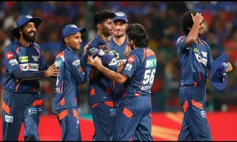 IPL: લખનઉ સુપર જાયન્ટસ સામે RCBની હાર,સ્પીડ સેન્સેશન મયંક યાદવની 3 વિકેટ