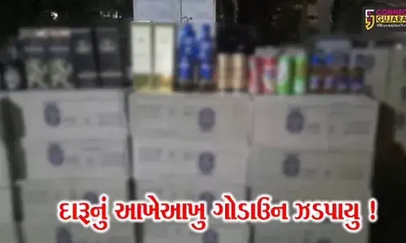 અંકલેશ્વર: GIDC વિસ્તારમાં વિદેશી દારૂનું આખેઆખુ ગોડાઉન ઝડપાયુ, રૂ.44 લાખથી વધુની કિમતનો દારૂનો જથ્થો જપ્ત