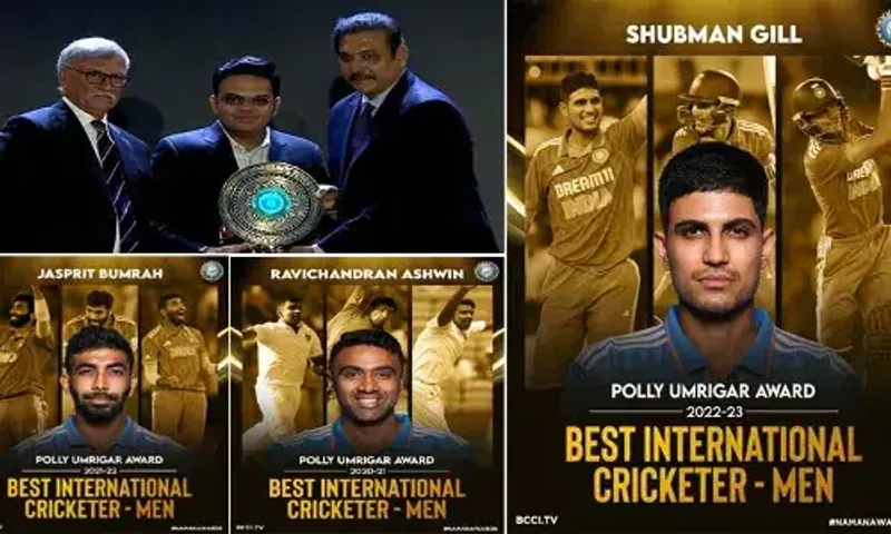 BCCI દ્વારા વાર્ષિક એવોર્ડ કાર્યક્રમનું કરાયું આયોજન, શુભમન ગિલ ઈન્ટરનેશનલ ક્રિકેટર ઓફ ધ યર એવોર્ડથી કરાયું સન્માનિત