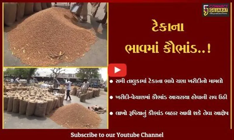 પાટણ : સમી માર્કેટ યાર્ડમાં ટેકાના ભાવે ચણા ખરીદ-વેચાણમાં કૌભાંડ આચરાયું હોવાના ખેડૂતોના આક્ષેપ..