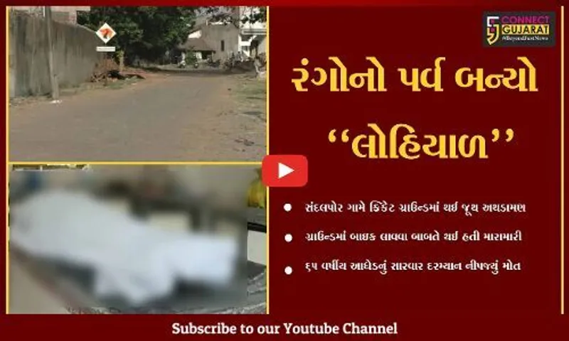 નવસારી : ક્રિકેટ ગ્રાઉન્ડમાં બાઇક લાવવા બાબતે 2 જુથ વચ્ચે અથડામણ, આધેડનું મોત...