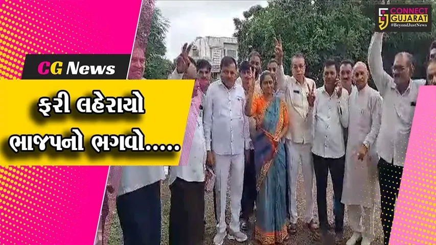 ઘારી APMCનું પરિણામ થયું જાહેર, ભાજપની ભવ્ય જીત થતા ભાજપના આગેવાનો અને કાર્યકરોમાં ખુશીનો માહોલ....