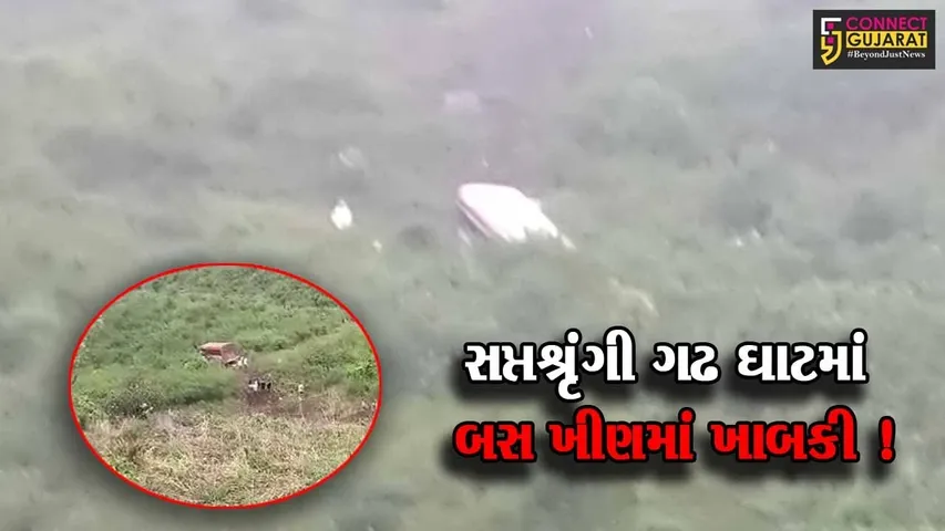 મહારાષ્ટ્ર: નાસિકમાં બસ ઉંડી ખીણમાં ખાબકતા 18 મુસાફરો ઈજાગ્રસ્ત, રાહત બચાવ કામગીરી હાથ ધરાય