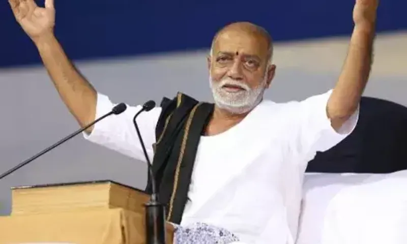 કચ્છ : મોરારીબાપુની રામકથા યોજાશે, આગામી 22 એપ્રિલથી નખત્રાણા કોટડા ખાતે કથાનું આયોજન