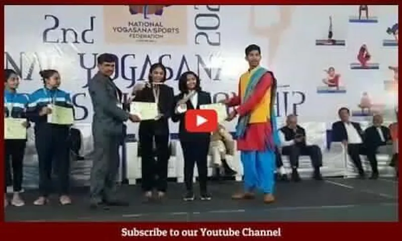 ભાવનગર : મિસ વર્લ્ડ યોગીનીને નેશનલ યોગાસન સ્પોર્ટસ ચેમ્પિયશીપમાં ગોલ્ડ અને બ્રોન્ઝ મેડલ મેળવ્યો