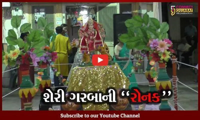 નવસારી: શહેરમાં ઠેર ઠેર શેરી ગરબાનું આયોજન,યુવાધન હિલ્લોળે ચઢ્યું