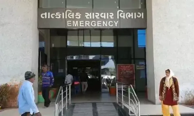 દર્દીએ ચોથા માળેથી પડતું મુકી જિંદગી ટૂંકાવી : સાબરકાંઠાના હિંમતનગર સિવિલ હોસ્પીટલની ઘટના...