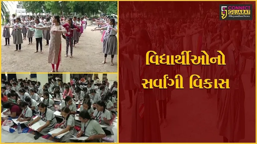ભરૂચ : સાંઇ શિંજીની એકેડમી દ્વારા નારાયણ વિદ્યાવિહાર ખાતે કથ્થક નૃત્ય-પેઇન્ટિંગ વર્કશોપ યોજાયો