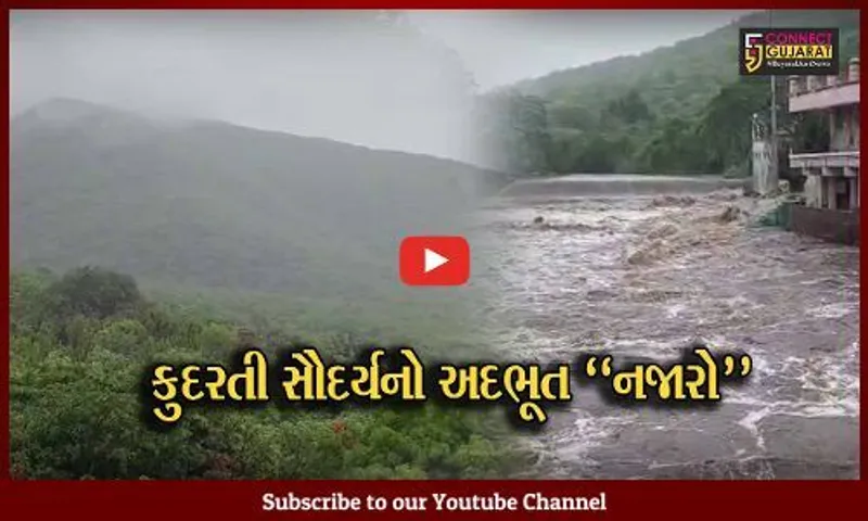 જુનાગઢ : મેઘમહેરથી ગિરનાર-દાતારની ગિરિમાળા સોળે કળાએ ખીલી ઉઠી, સહેલાણીઓમાં ખુશી...