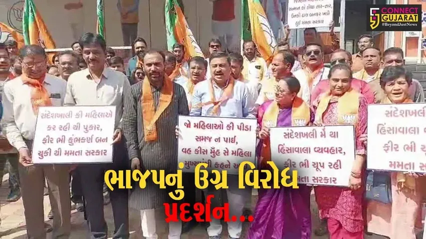 ભરૂચ : પશ્ચિમ બંગાળના TMCના નેતાએ મહિલાઓ સાથે કરેલી જાતિય સતામણી મામલે ભાજપમાં રોષ...