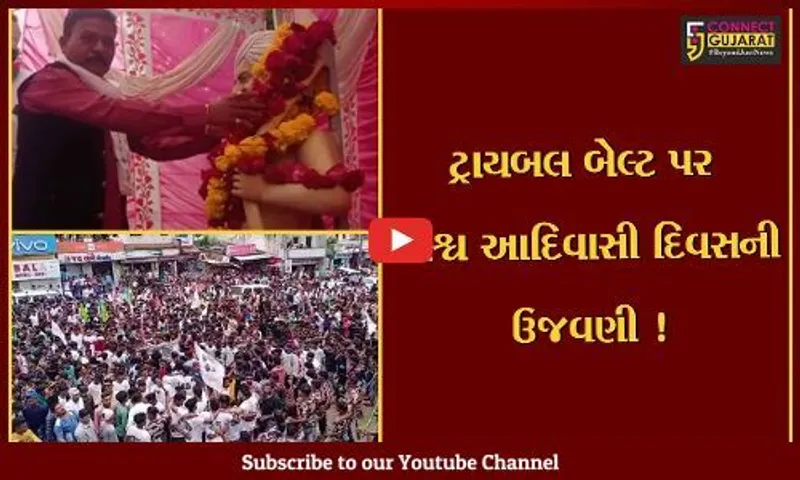 ભરૂચ: વાલિયામાં વિશ્વ આદિવાસી દિવસની ઉજવણીના ભાગરૂપે યોજાયા વિવિધ કાર્યક્રમો
