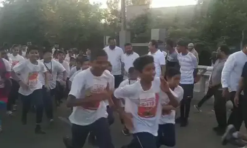 ભરૂચ: યુવા ભાજપ દ્વારા રન ફોર ડેવલપમેન્ટ મેરેથોન દોડનું કરાયું આયોજન, મોટી સંખ્યામાં યુવાનો જોડાયા