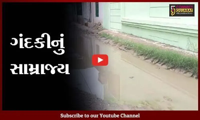 ભરૂચ : લક્ષ્મીનગર સોસાયટીમાં ગંદકીએ જમાવ્યું સામ્રાજ્ય, પાલિકા પ્રત્યે સ્થાનિકોમાં રોષ