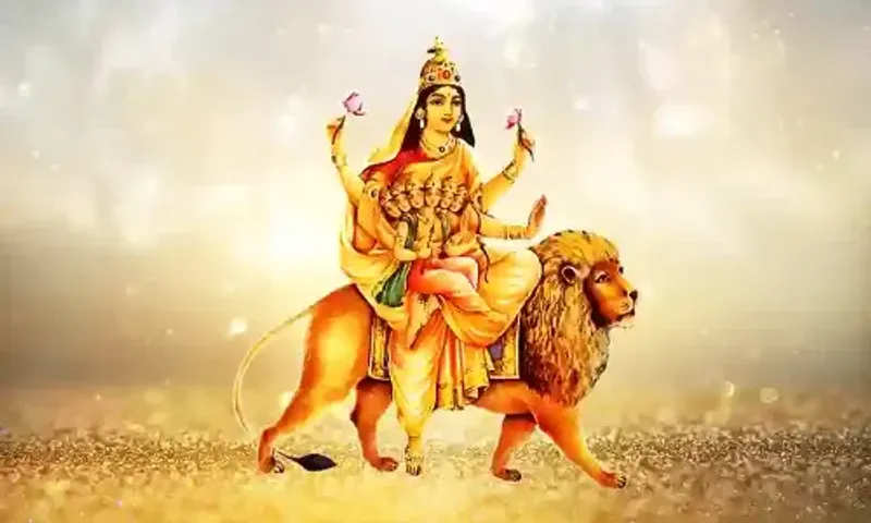 શારદીય નવરાત્રીનાં પાંચમા દિવસે કરો માઁ સ્કંદમાતાની પૂજા,જાણો શું છે મહત્વ