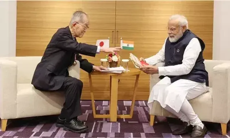 જાપાન: પદ્મશ્રીથી સન્માનિત મિઝોકમી કોણ છે, નેતાઓની મીટિંગ વચ્ચે પીએમ મોદી કોને મળવા ગયા.?
