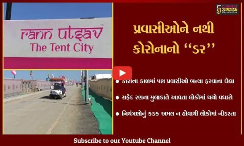 કચ્છ : કોરોનાના કેસમાં વધારો છતાં, સફેદ રણની મુલાકાત લેતા પ્રવાસીઓ...