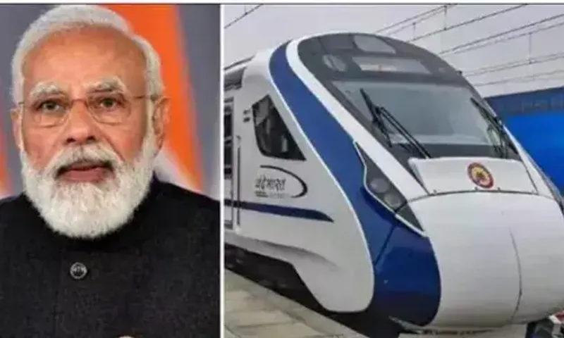 આજે દેશને મળશે 8મી વંદે ભારતની ભેટ, PM મોદી આપશે લીલી ઝંડી