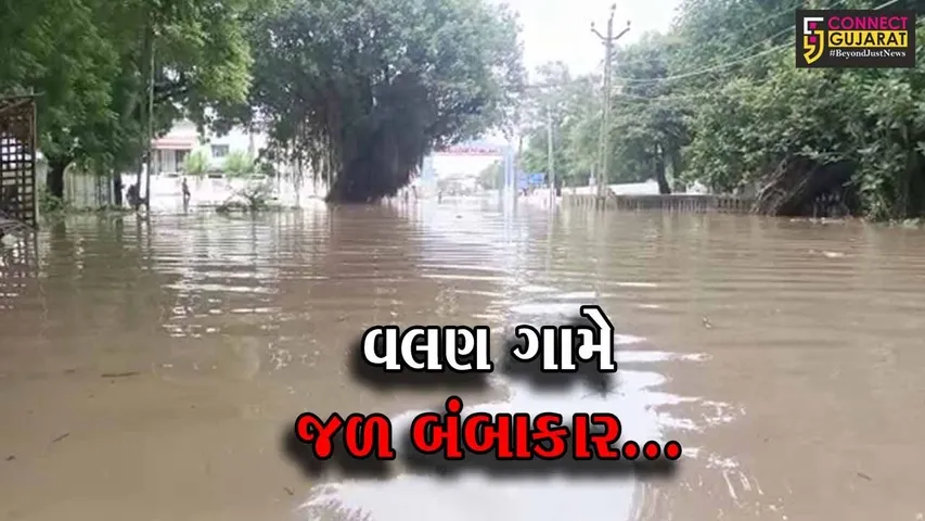 વડોદરા : વલણ ગામની ખાડી ઓવર-ફ્લો થતાં ચોમેર ફરી વળ્યું પાણી, ગ્રામજનોને ભારે હાલાકી...