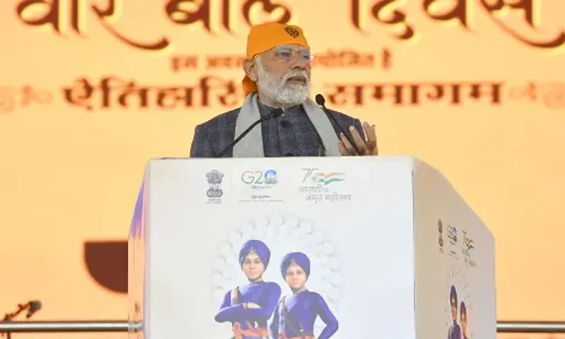 'આજે દેશ વીર સાહિબજાદાઓના અમર બલિદાનને યાદ કરી રહ્યો છે : વડાપ્રધાન મોદી