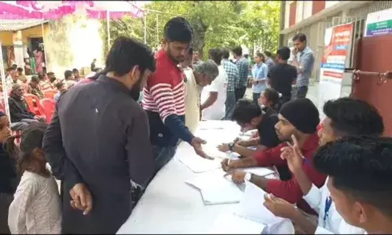 અંકલેશ્વર: કાપોદ્રા ગામ ખાતે નિ:શુલ્ક મેગા હેલ્થ ચેકઅપ કેમ્પનું આયોજન,જરૂરિયાતમંદોએ લીધો લાભ