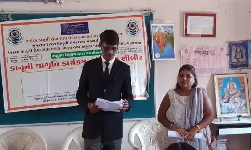 ભરૂચ: વાગરા તાલુકા કાનૂની સેવા સત્તા મંડળ દ્વારા પોકસો એક્ટ અંગે જાગૃતિ અભિયાન હાથ ધરાયું