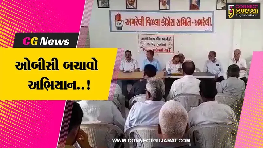 અમરેલી : ગુજરાત ઓબીસી સમાજના પ્રદેશ અધ્યક્ષ ઋત્વિજ મકવાણાની અધ્યક્ષતામાં બેઠક યોજાય...