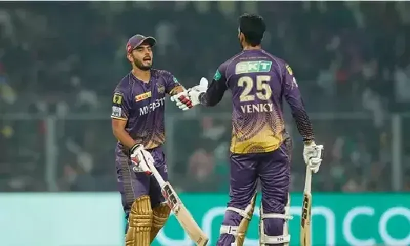 KKR vs PBKS : કોલકાતાએ પંજાબને 5 વિકેટે હરાવ્યું, નીતિશની અડધી સદી, રસેલે રમી તોફાની ઇનિંગ્સ