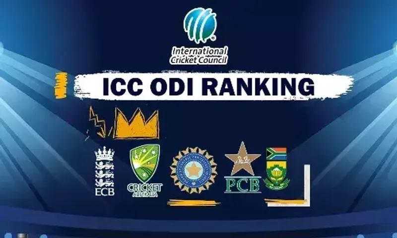 ICC Ranking : ઓસ્ટ્રેલિયા સામે હાર્યા બાદ ODI રેન્કિંગમાં ઈંગ્લેન્ડ બીજા ક્રમે, ભારત પાસે ટોચ પર પહોંચવાની તક..!