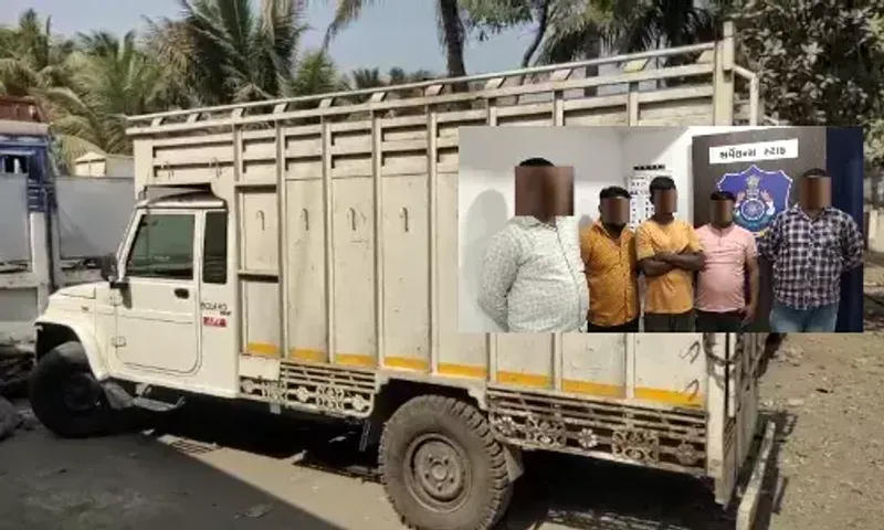 અંકલેશ્વર : શંકાસ્પદ ભંગારનો જથ્થો ભરેલ પિકઅપ વાન સાથે 5 શખ્સોની અટકાયત, રૂ. 5.51 લાખનો મુદ્દામાલ જપ્ત