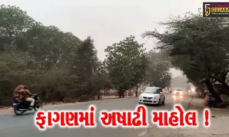 દક્ષિણ ગુજરાતનાં વાતાવરણમાં અચાનક પલટો, મિનિ વાવાઝોડુ ફૂંકાતા ધૂળની ડમરી ઊડી