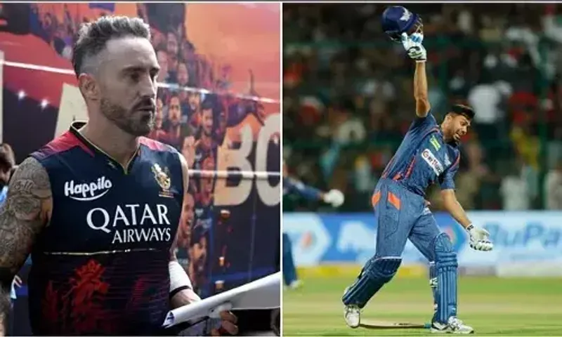 RCB vs LSG : RCBના કેપ્ટન ફાફ ડુપ્લેસીસને લખનૌ સામેની હાર બાદ દંડ, અવેશ ખાને આપ્યો ઠપકો