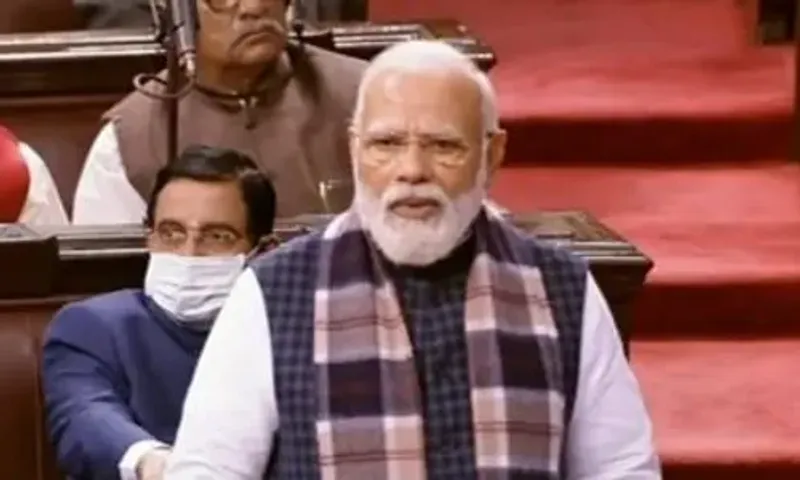 PM મોદીનું રાજ્યસભામાં સંબોધન,દેશ વારંવાર કોંગ્રેસને જાકારો આપે છે, તો પણ તેઓ કાવતરા ઘડવાનું બંધ કરતા નથી