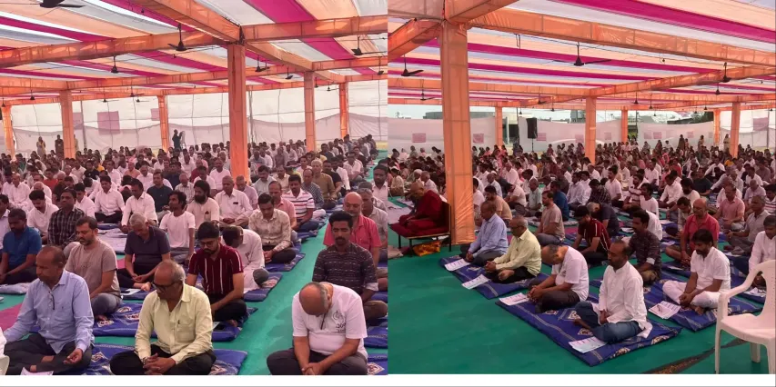 ભરૂચ: ધમ્મનર્મદા વિપશ્યના કેન્દ્ર પર વિપશ્યનાના જુના સાધકોનું સંમેલન યોજાયુ
