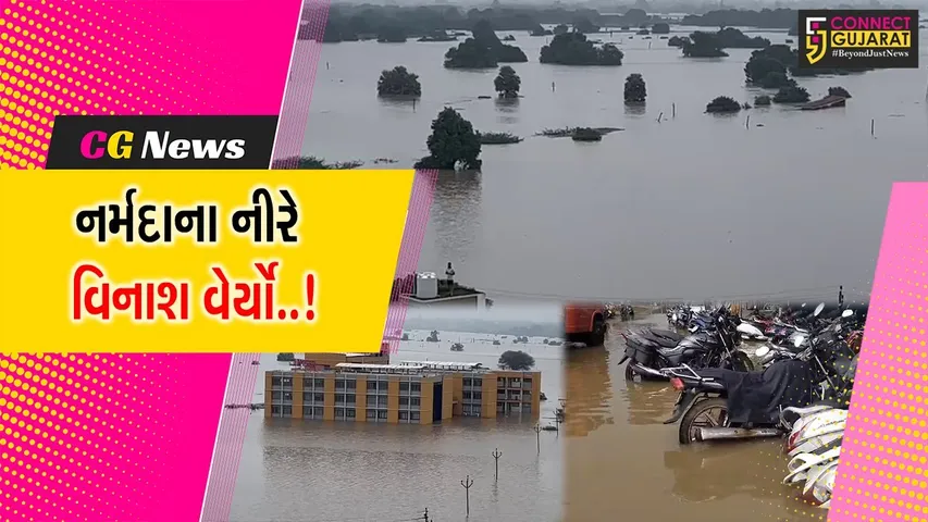 અંકલેશ્વર : નર્મદા નદીમાં પૂરની પરિસ્થિતીએ વિનાશ સર્જાયો, અનેક સોસાયટીઓ પાણીમાં ગરકાવ....