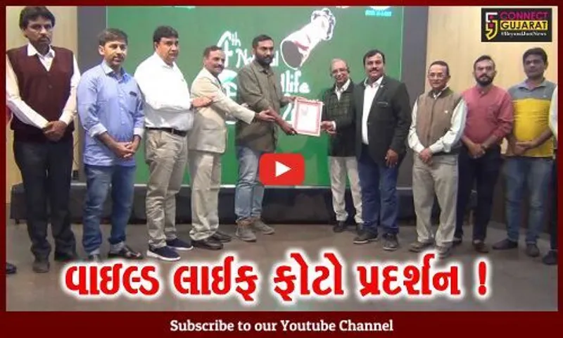 જામનગર:નેચર ક્લબ દ્વારા રાષ્ટ્રીય કક્ષાના વાઇલ્ડ લાઈફ ફોટો પ્રદર્શનનું કરાયું આયોજન