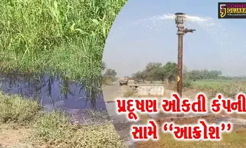 ભરૂચ : જંબુસરના ઉબેર ગામના માર્ગ પર ફરી વળ્યું VECL કંપનીનું પ્રદુષિત પાણી, ગ્રામજનોમાં આક્રોશ…