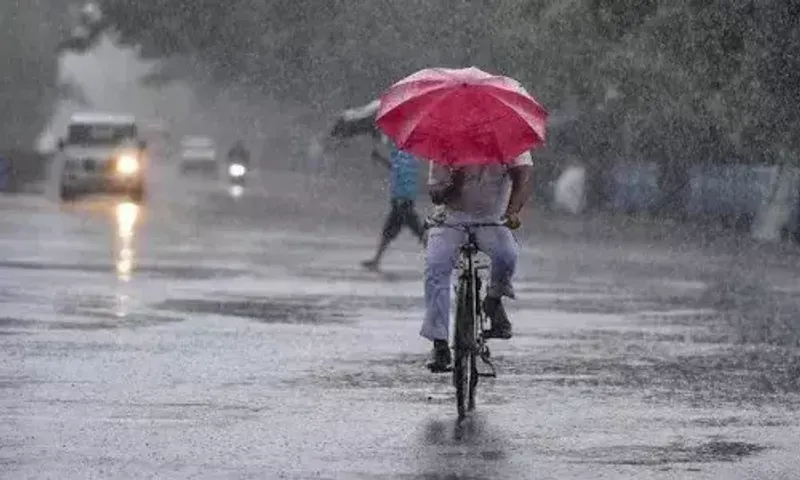 રાજ્યમાં આજે હળવાથી મધ્યમ વરસાદની હવામાન વિભાગની આગાહી