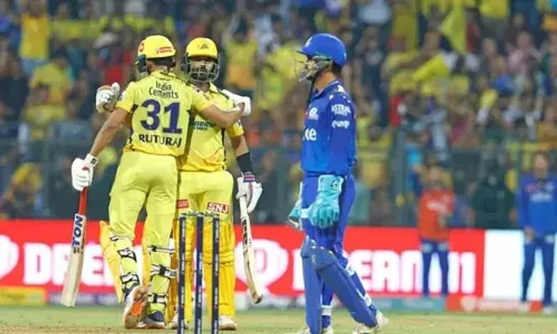 MI vs CSK : ચેન્નાઈ સુપર કિંગ્સે મુંબઈ ઈન્ડિયન્સને 7 વિકેટે હરાવ્યું, જાડેજા અને અજિંક્ય રહાણેનું તોફાની પ્રદર્શન..!