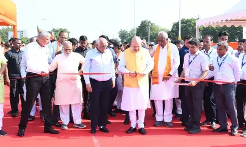 અમદાવાદને મળી વધુ એક ભેટ, કેન્દ્રીય ગૃહમંત્રી અમિત શાહે કર્યું ભાડજ ઓવરબ્રિજનું લોકાર્પણ