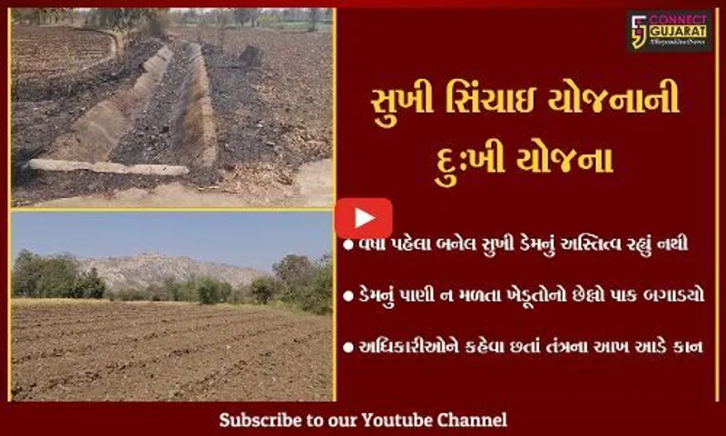 છોટાઉદેપુર : સુખી ડેમ હોવા છતાં અંતરિયાળ ગામડાઓ ખેડૂતોને પાણીની અછત, કુવાના પાણીનો લેવો પડે છે સહારો..