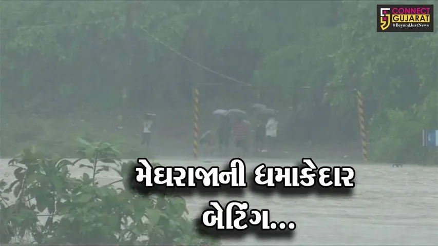 મેઘો મુશળધાર : વલસાડ, નવસારી, વડોદરા સહિતના જિલ્લામાં ખાબક્યો ભારે વરસાદ, ઠેર ઠેર ભરાયા પાણી...