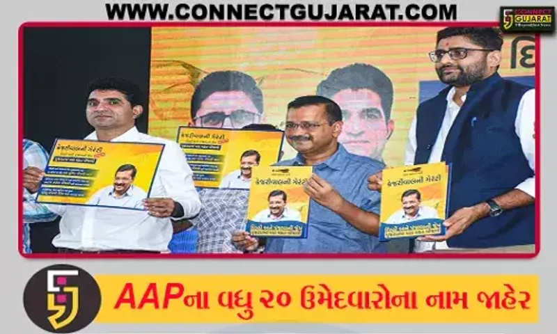 AAPના ઉમેદવારોની છઠ્ઠી યાદી જાહેર: AAPએ અત્યાર સુધીમાં 73 ઉમેદવારો કર્યા જાહેર, વાંચો કોને ક્યાથી મળી ટિકિટ