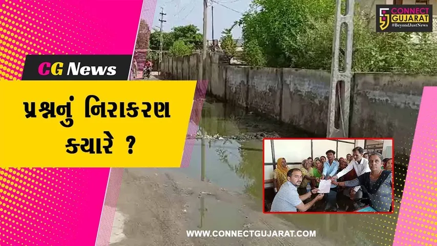 પાટણ: રાધનપુરમાં ગટરના દૂષિત પાણી મુદ્દે સ્થાનિકોનો વિરોધ,પ્રશ્નનું નિરાકરણ નહીં આવે તો આંદોલનની ચીમકી