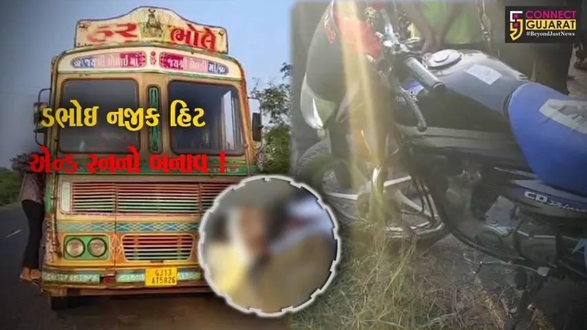 વડોદરા: મિત્રોને મળી પરત ફરી રહેલા બે મિત્રો હિટ એન્ડ રનનો શિકાર બન્યા,પોલીસે શરૂ કરી તપાસ