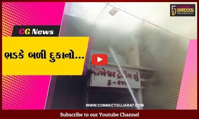 વડોદરા : નવાબજારમાં કાપડની 3 દુકાનોમાં લાગી ભીષણ આગ, ફાયર બ્રિગેડે આગને કાબુમાં લીધી, કોઇ જાનહાની નહીં...