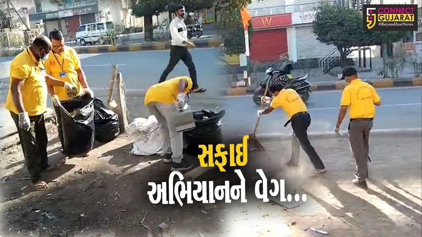 અંકલેશ્વર : સ્વચ્છતા મિશન અંતર્ગત કલિંગા સેવા ચેરિટેબલ ટ્રસ્ટ દ્વારા સફાઈ ઝુંબેશ હાથ ધરાય...