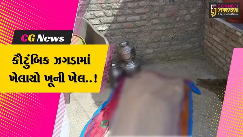 અમરેલી : કાકા સસરાએ ચપ્પુ વડે હુમલો કરતા ભત્રીજા વહુનું મોત, પોલીસ તપાસ શરૂ...
