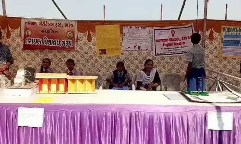 ભરૂચ : તપોવન સંકુલમાં યોજાયું બાળવિજ્ઞાન પ્રદર્શન, અનેક વિદ્યાર્થીઓએ લીધો ભાગ....